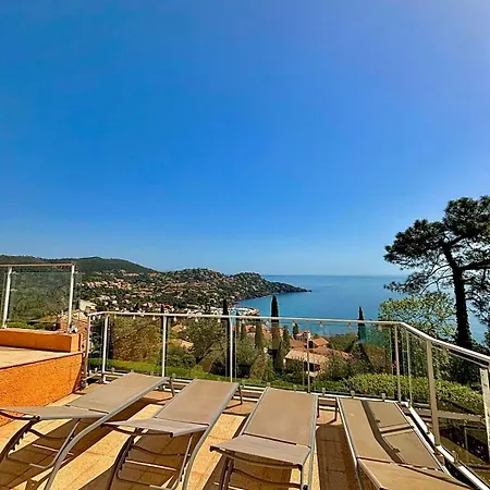 Villa Provençale Vue Mer&piscine Privée Saint-Raphaël