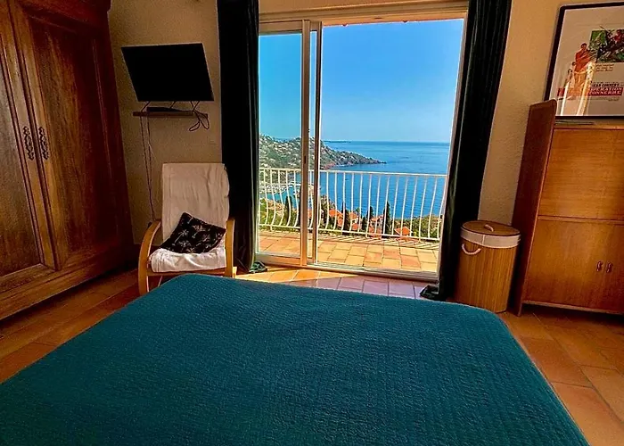 Villa Provençale Vue Mer&piscine Privée Saint-Raphaël