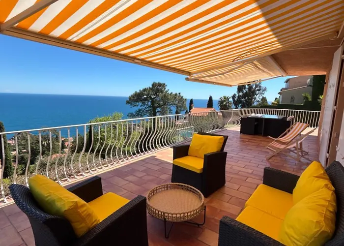 Villa Provençale Vue Mer&piscine Privée